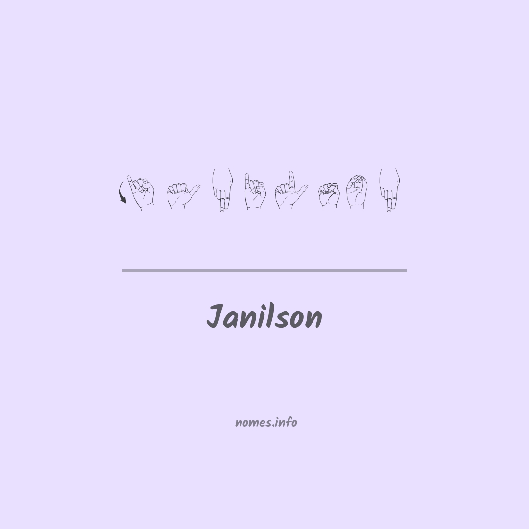 Janilson em Libras Janilson em Libras