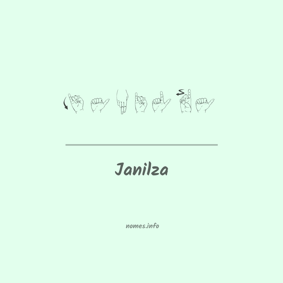 Janilza em Libras