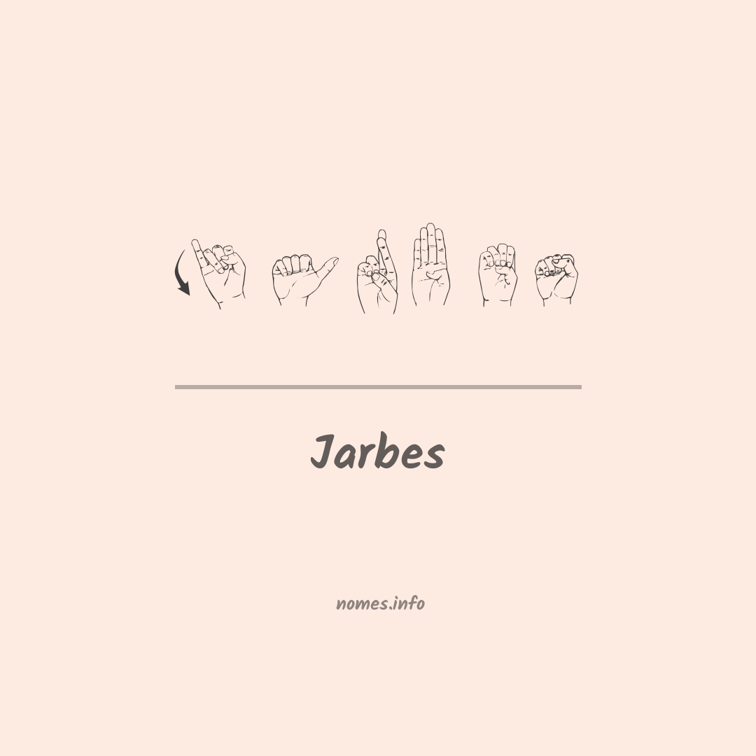 Jarbes em Libras