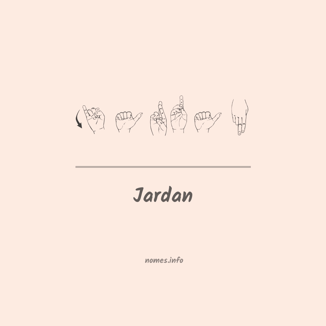 Jardan em Libras