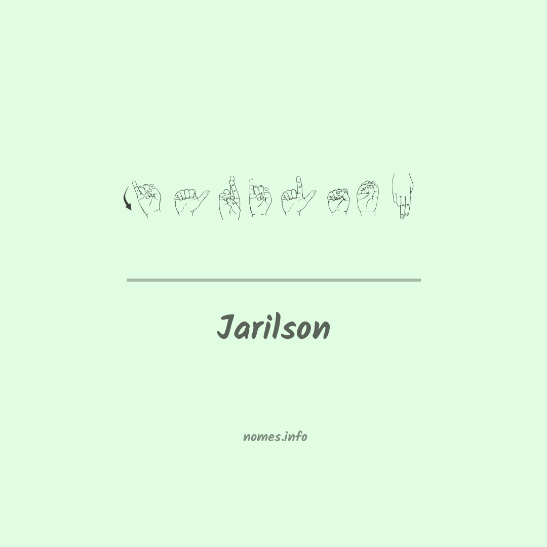 Jarilson em Libras