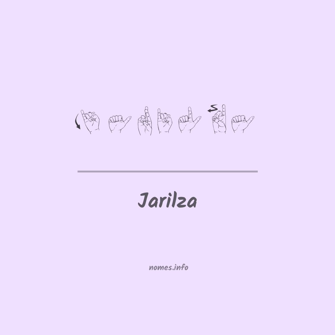 Jarilza em Libras