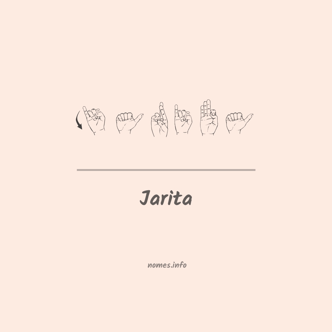 Jarita em Libras