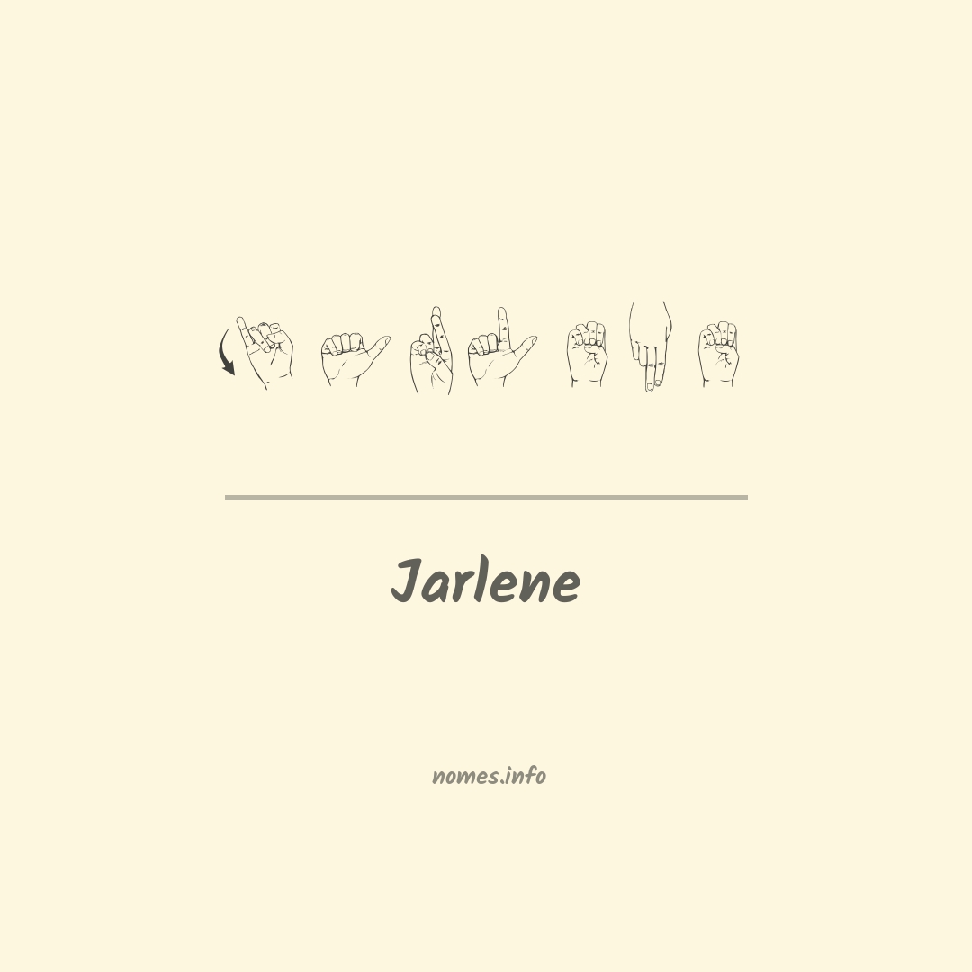 Jarlene em Libras