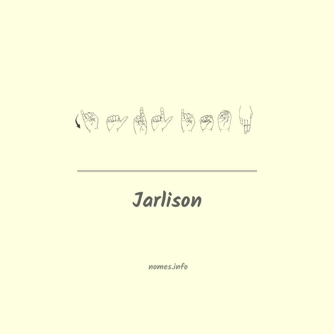 Jarlison em Libras