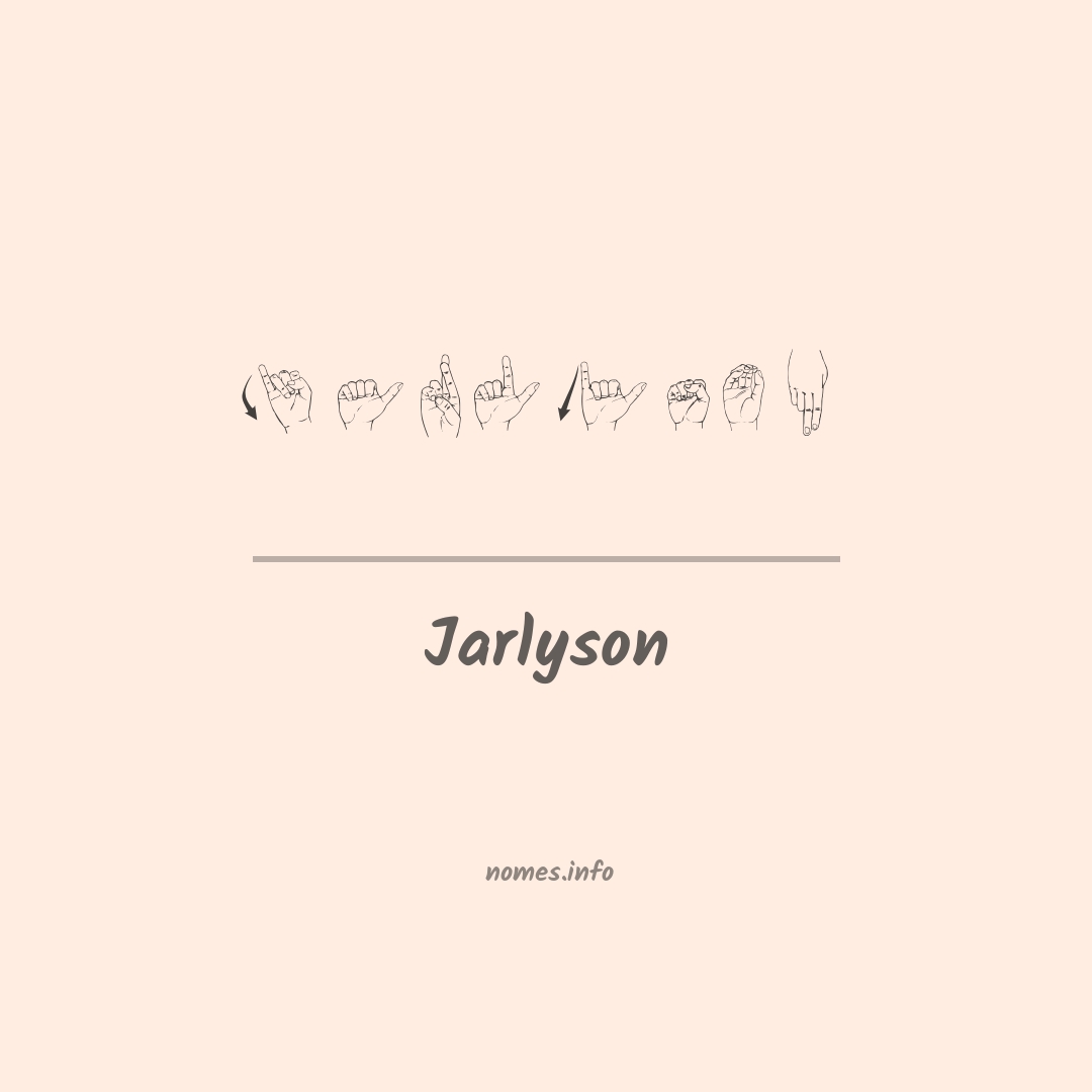 Jarlyson em Libras