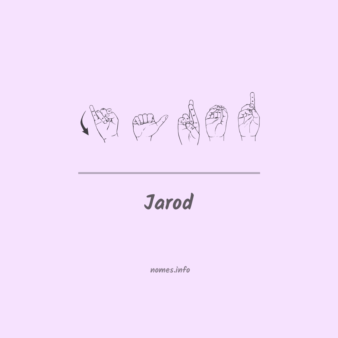 Jarod em Libras