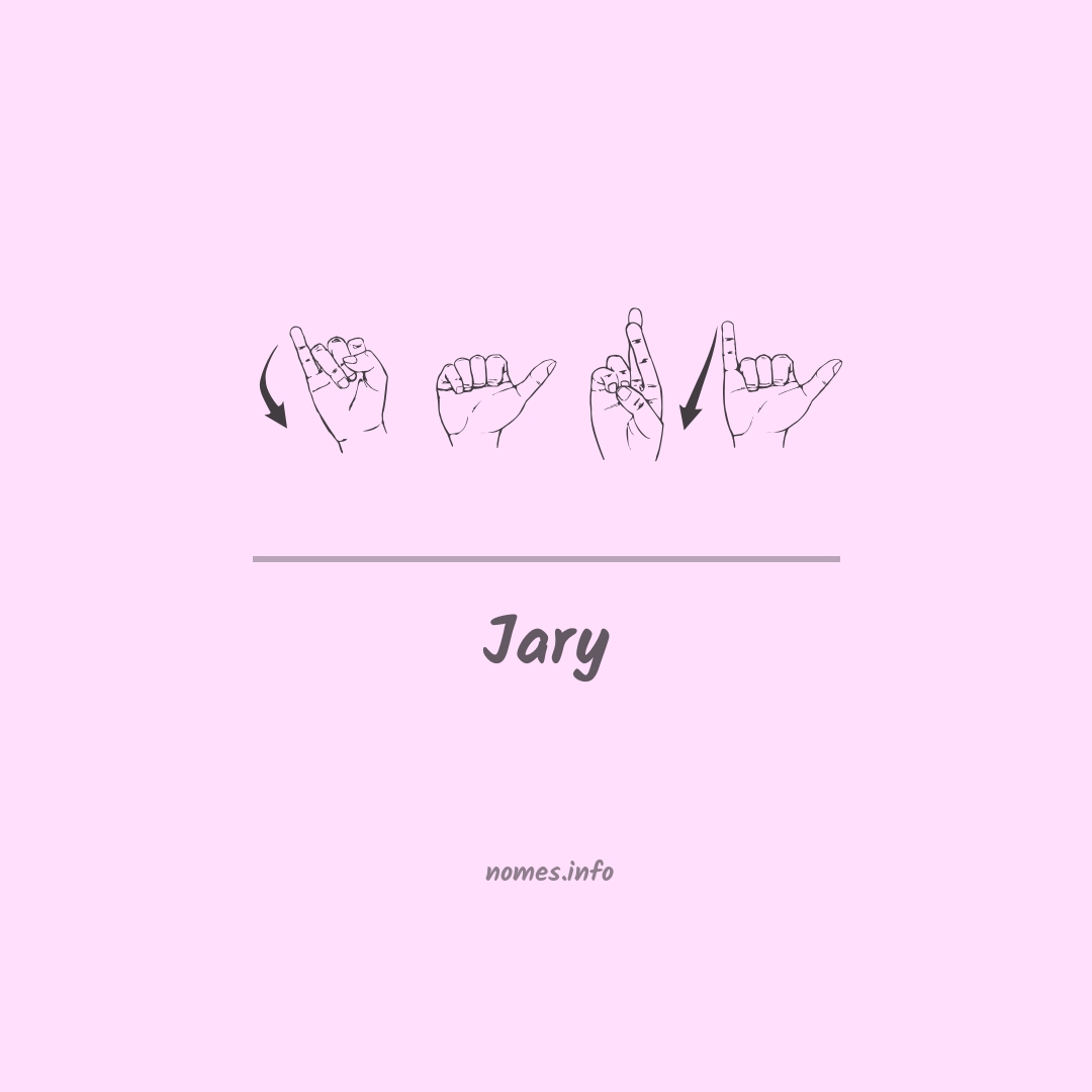 Jary em Libras