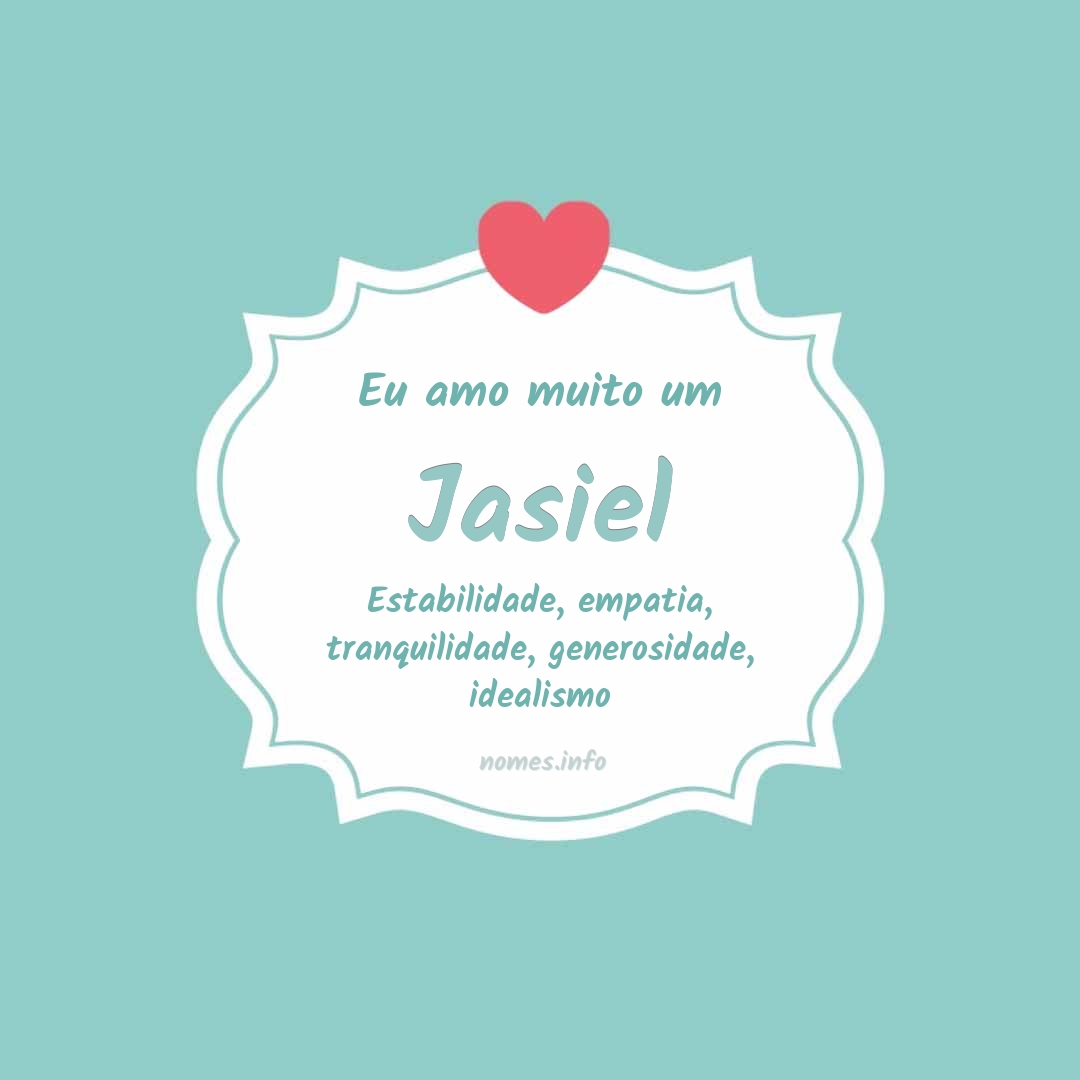 Eu amo muito Jasiel