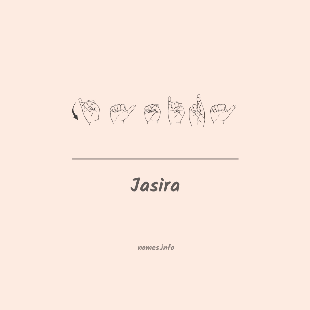 Jasira em Libras Jasira em Libras
