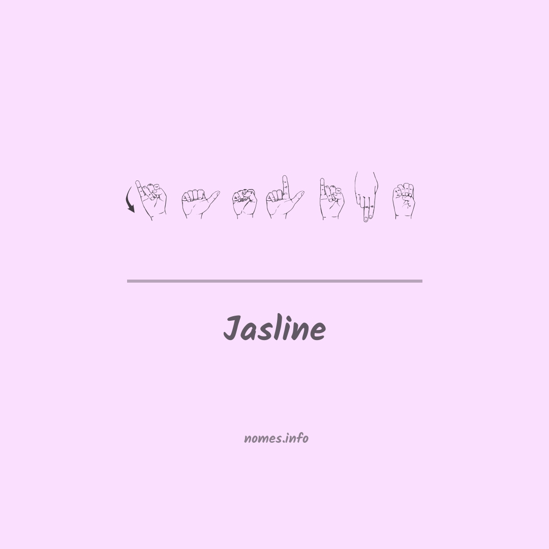Jasline em Libras