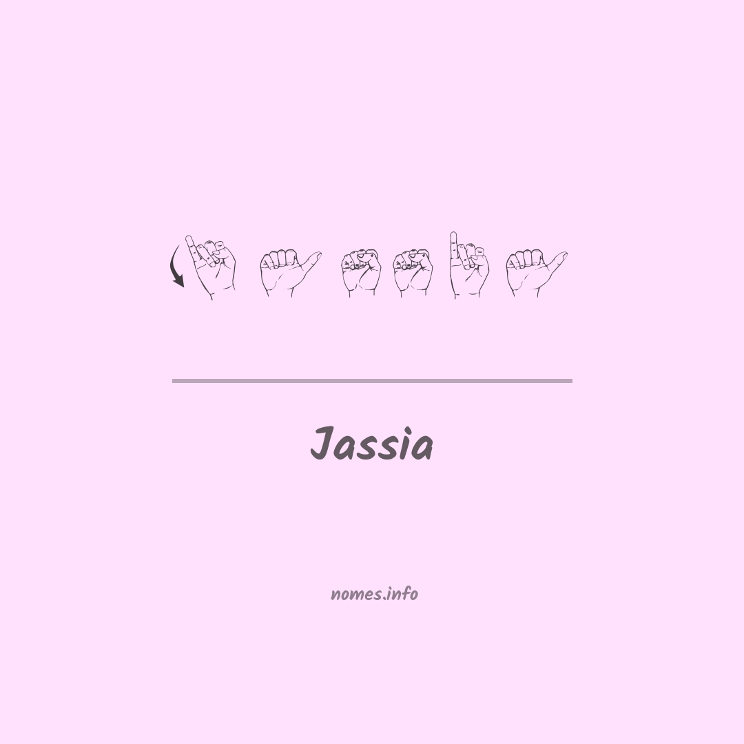 Jassia em Libras