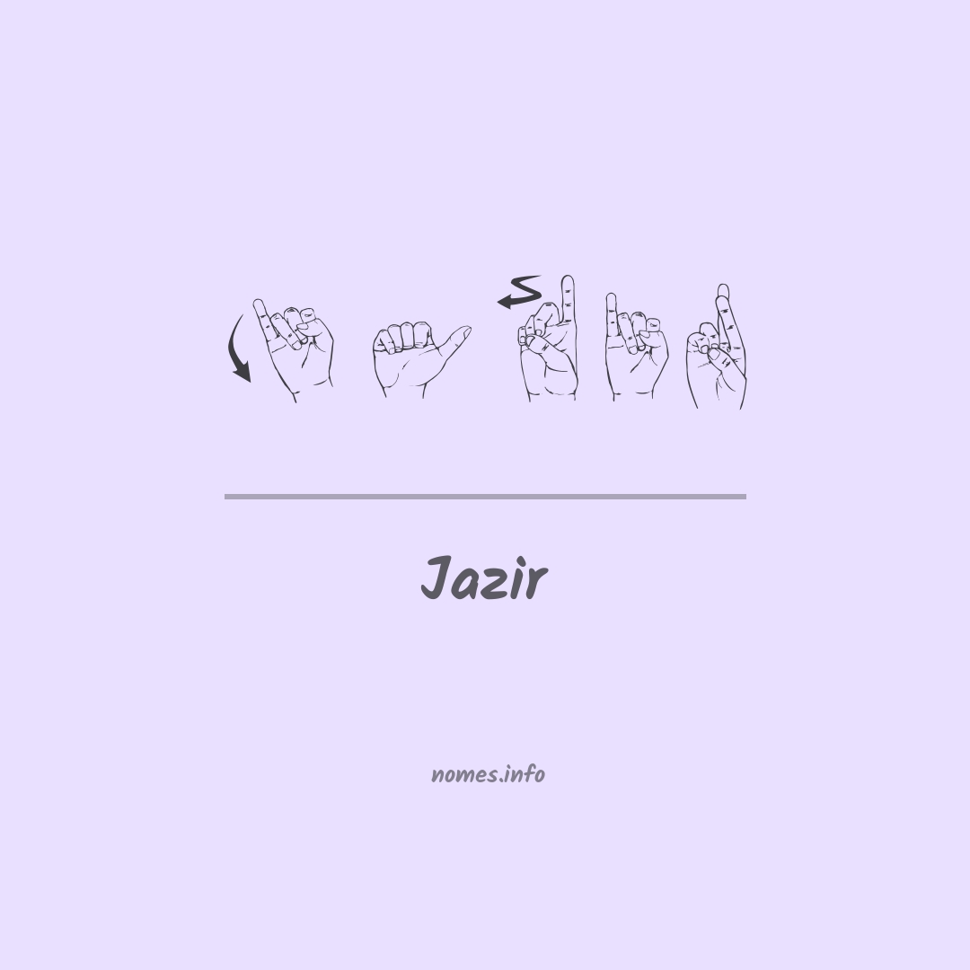 Jazir em Libras
