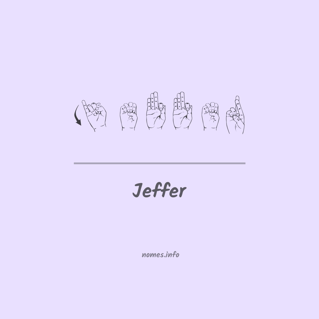 Jeffer em Libras