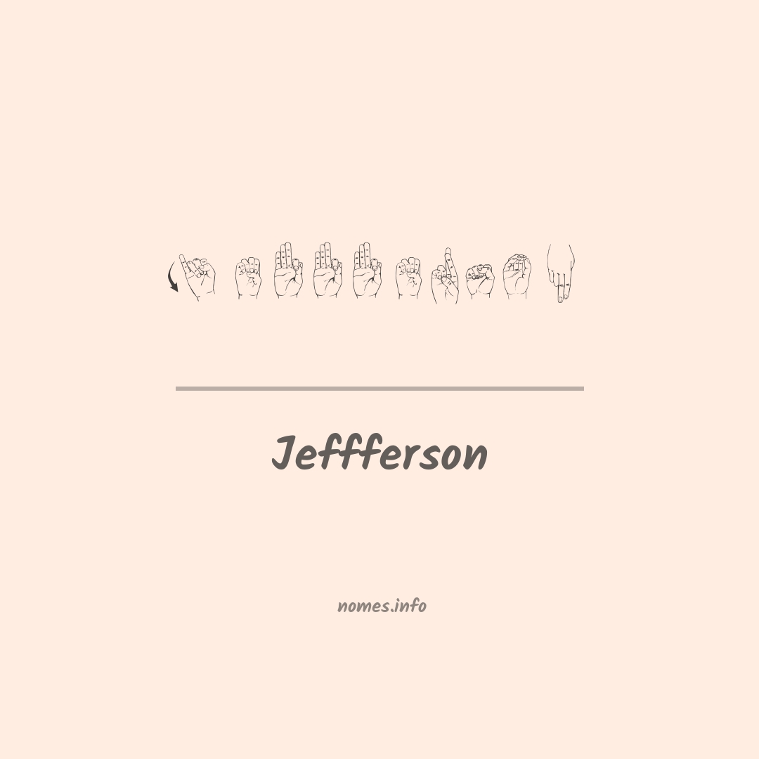 Jeffferson em Libras