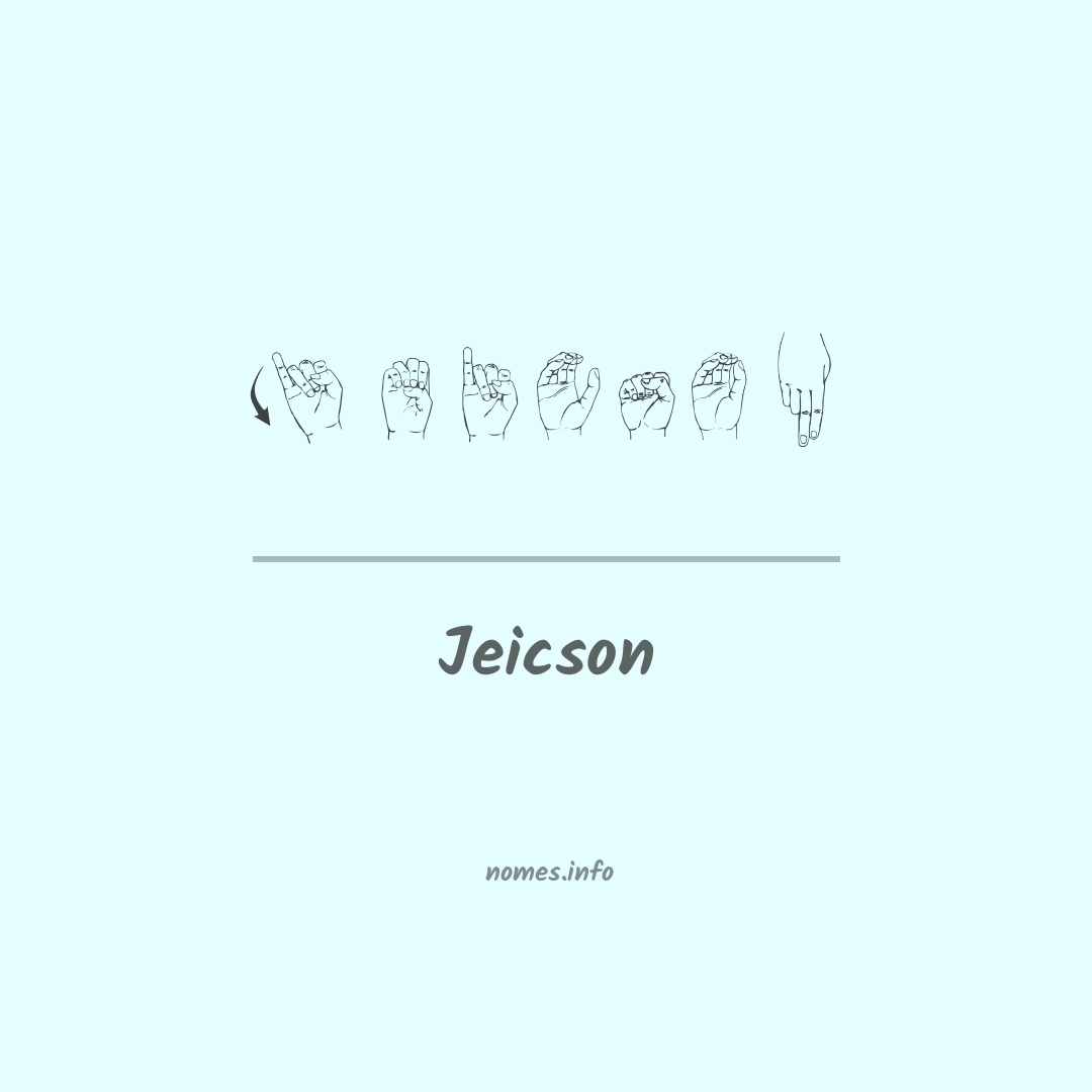 Jeicson em Libras