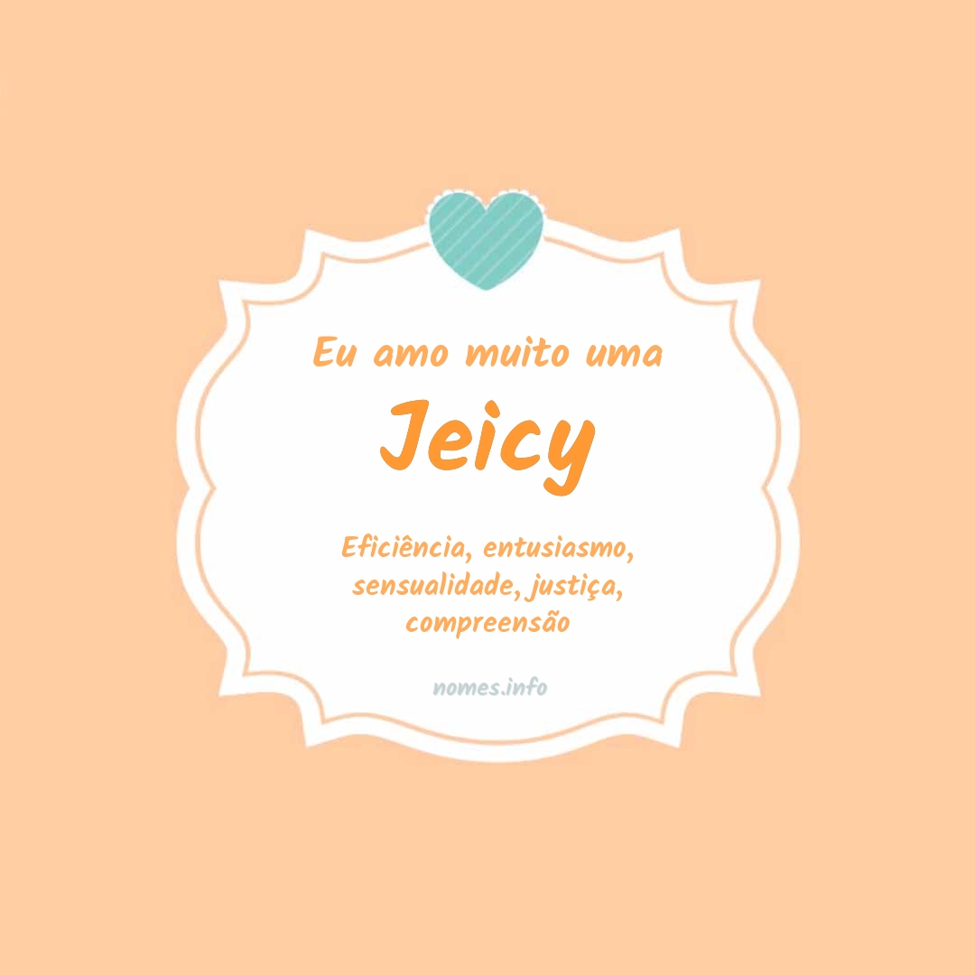 Eu amo muito Jeicy
