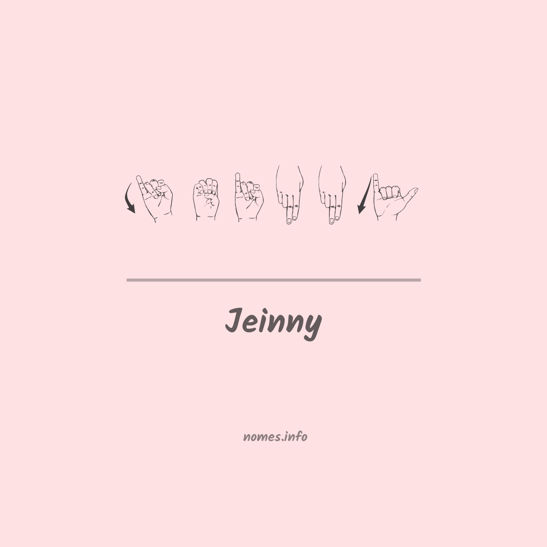 Jeinny em Libras