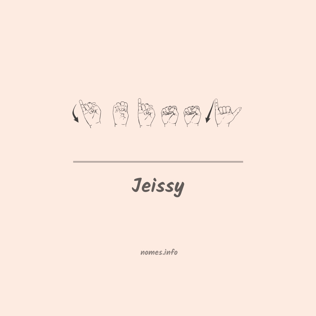 Jeissy em Libras
