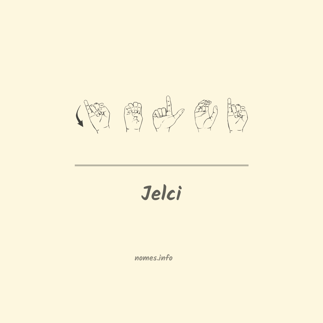 Jelci em Libras