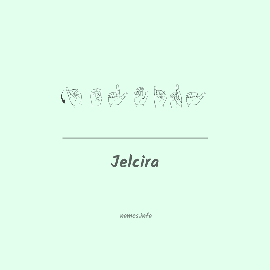 Jelcira em Libras