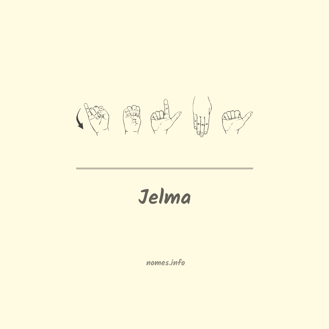 Jelma em Libras