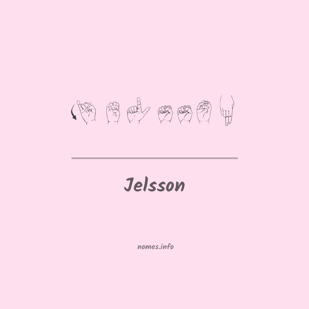 Jelsson em Libras