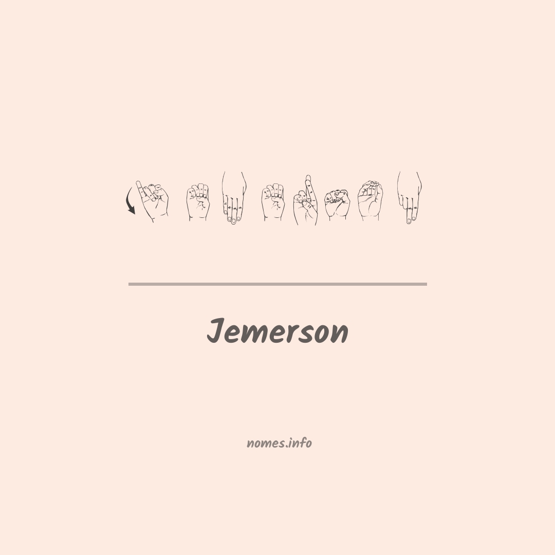 Jemerson em Libras