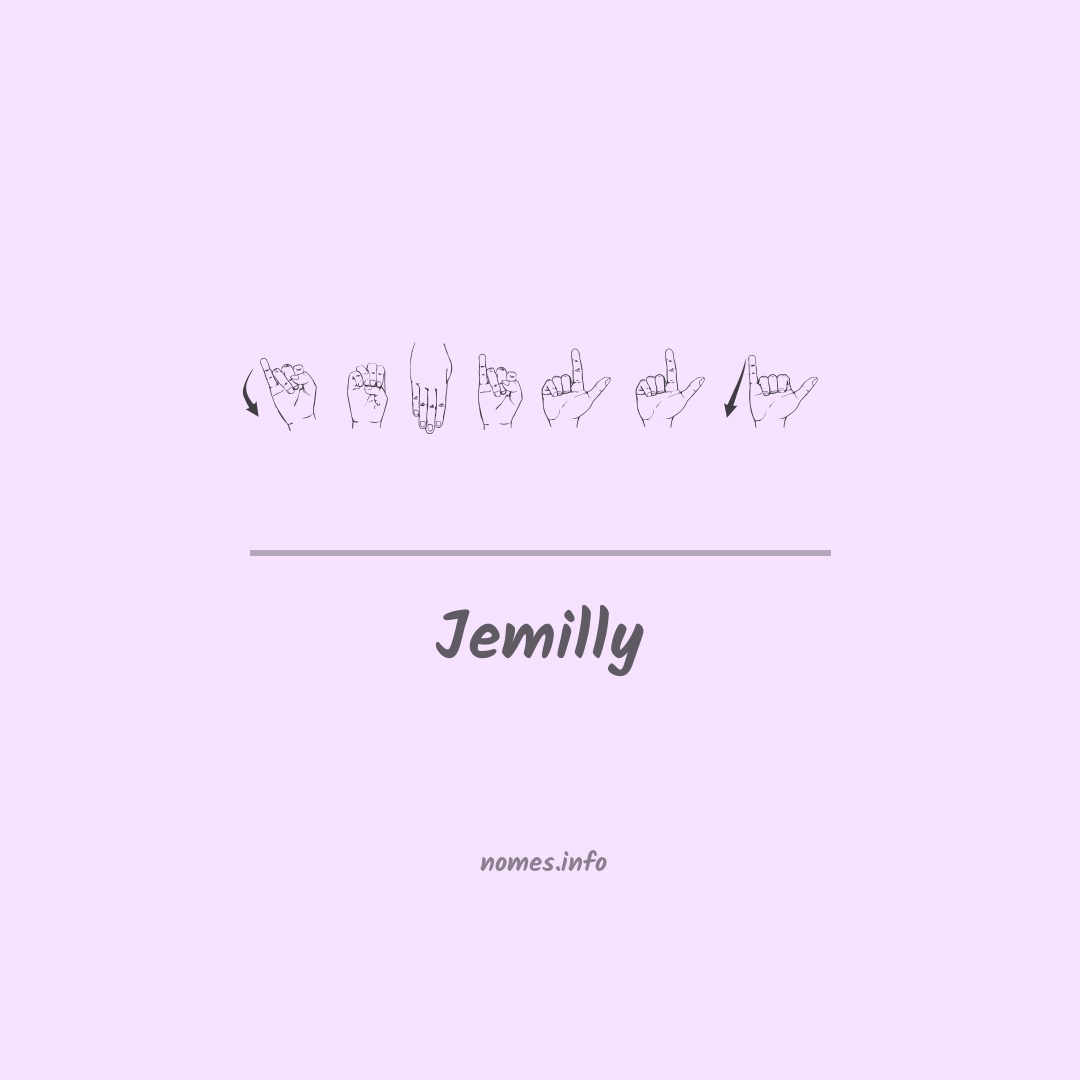 Jemilly em Libras
