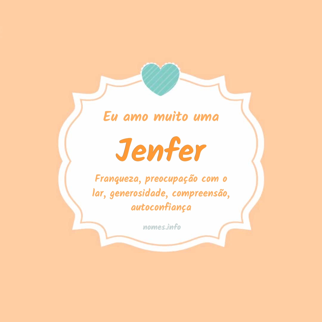 Eu amo muito Jenfer