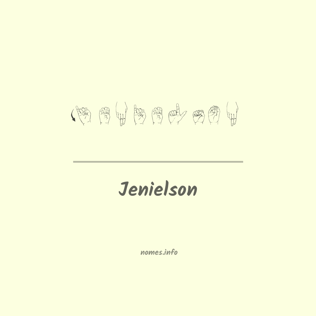 Jenielson em Libras