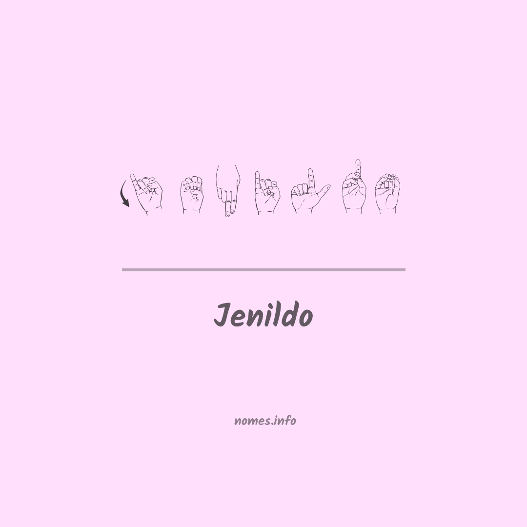 Jenildo em Libras