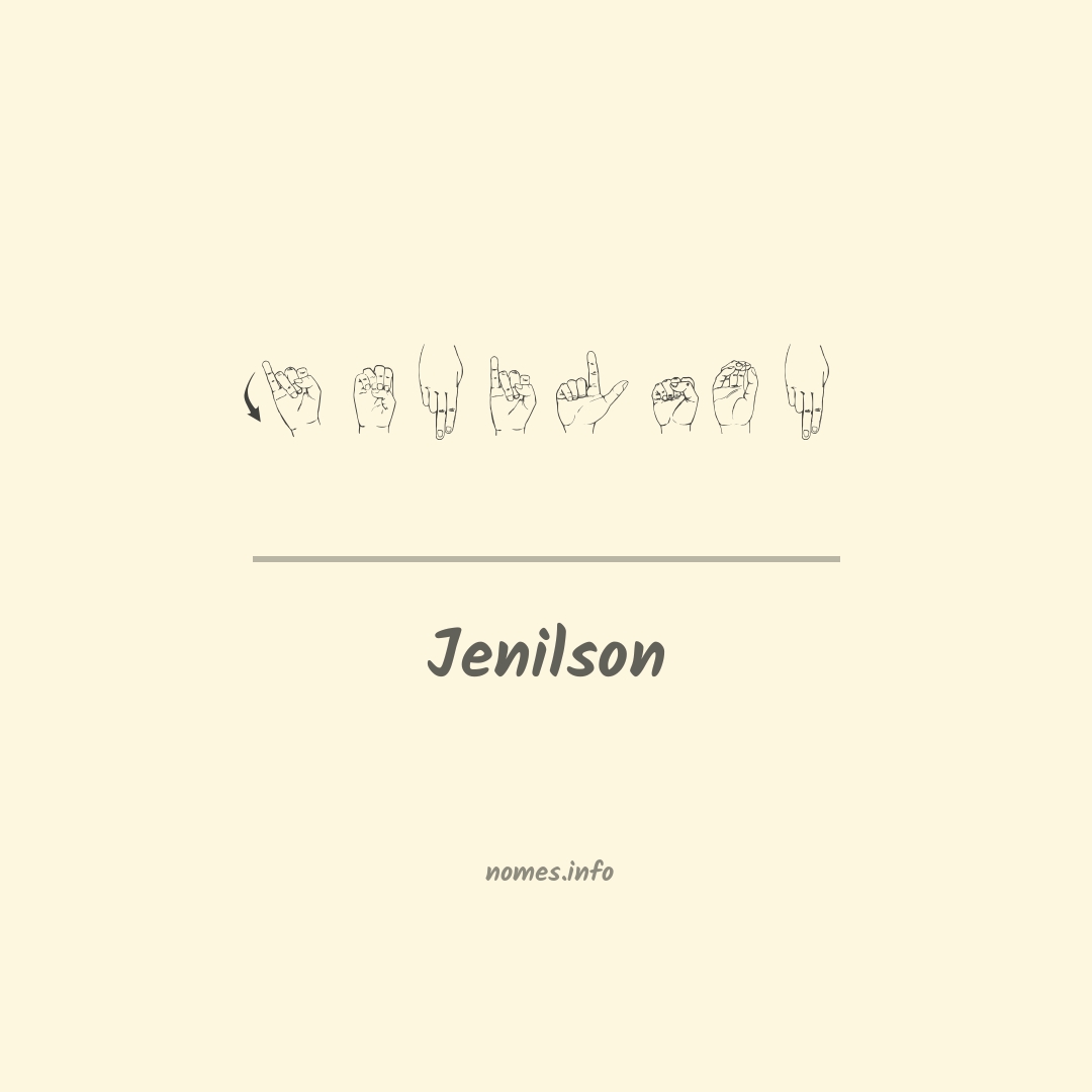 Jenilson em Libras