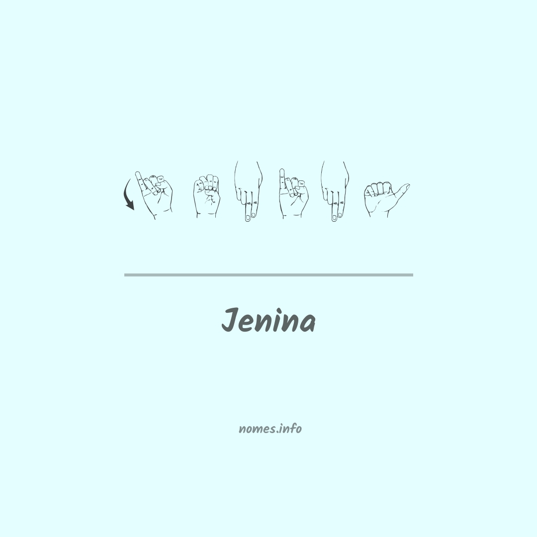 Jenina em Libras