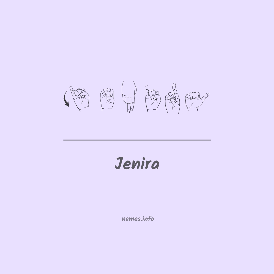 Jenira em Libras