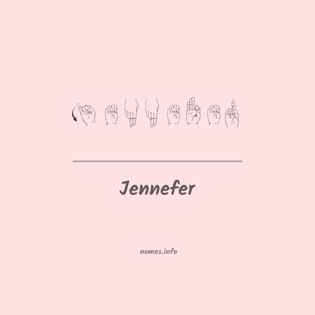 Jennefer em Libras