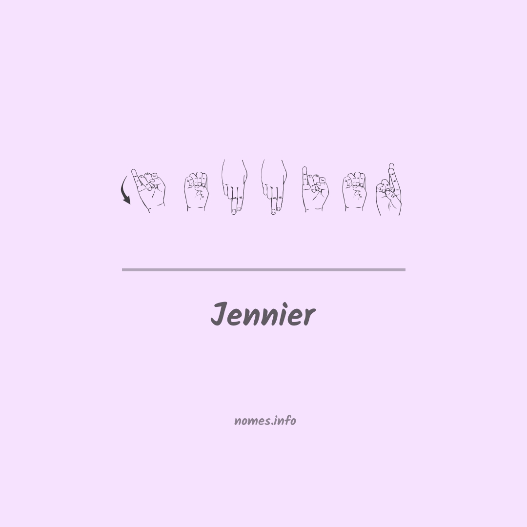 Jennier em Libras