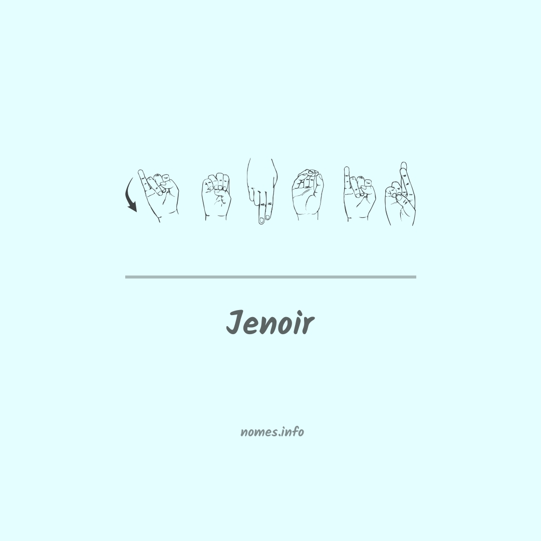 Jenoir em Libras