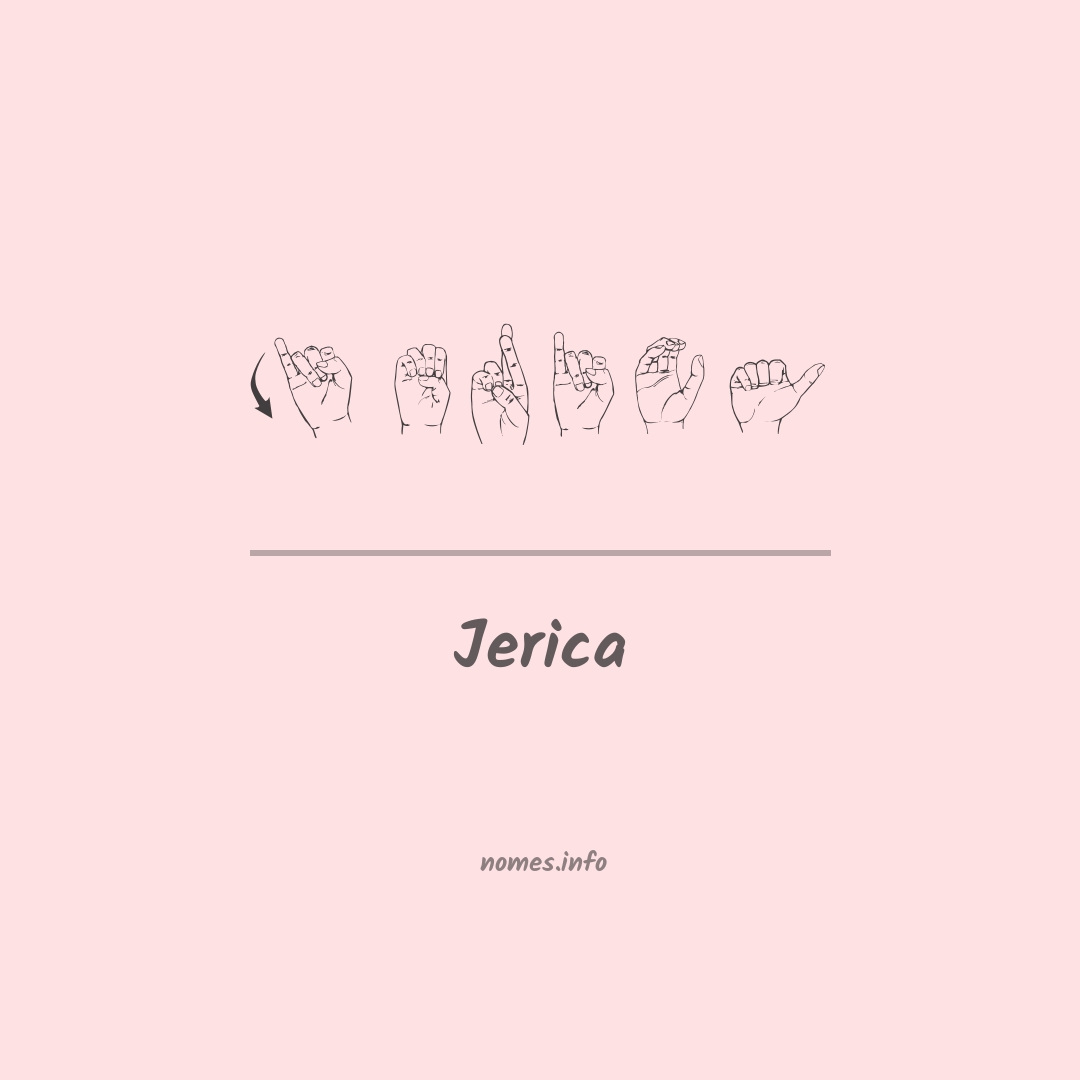 Jerica em Libras