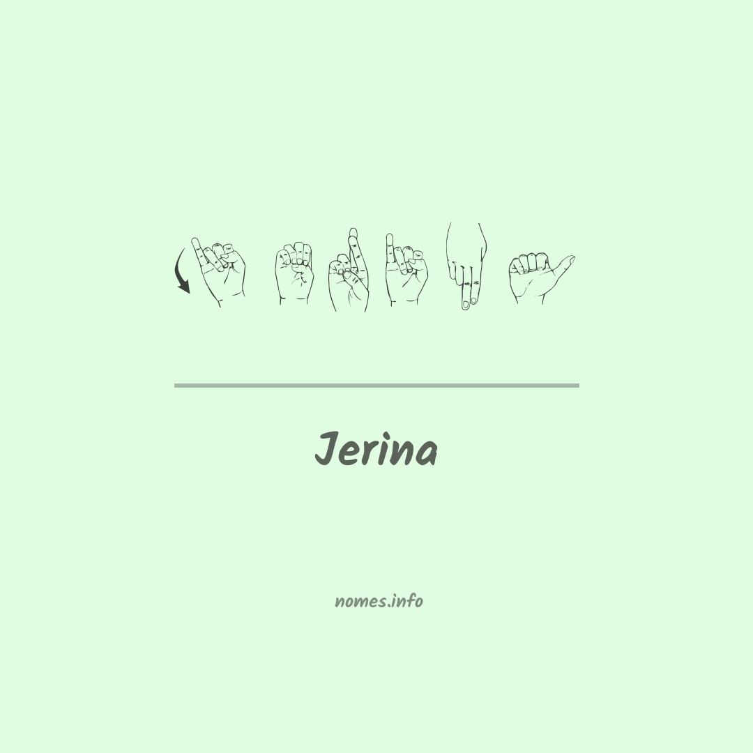 Jerina em Libras