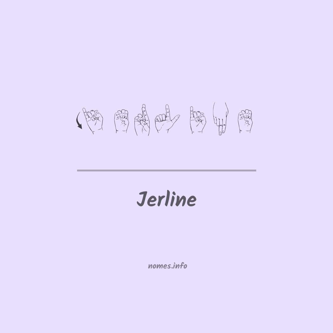 Jerline em Libras