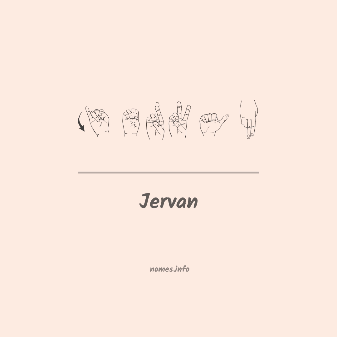 Jervan em Libras