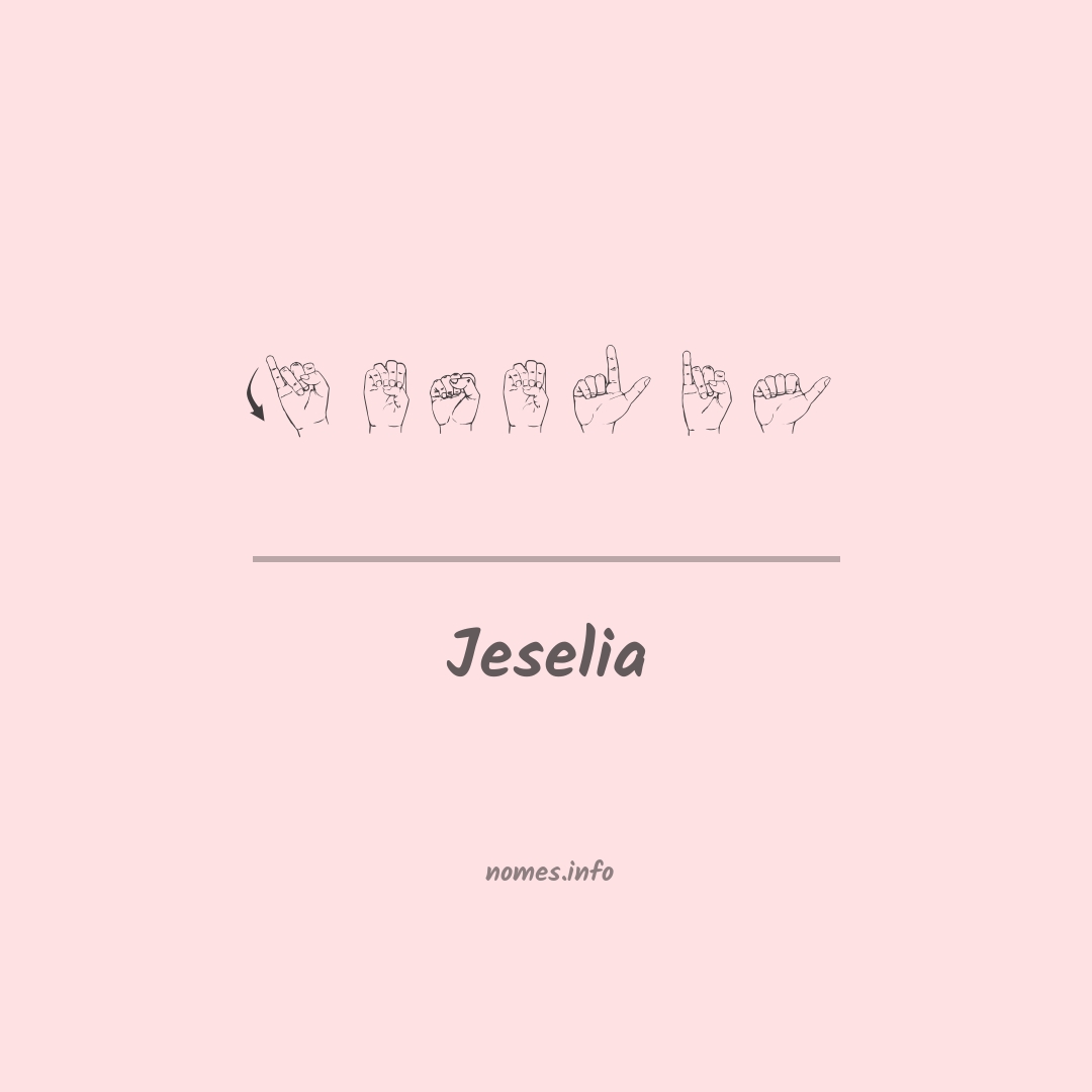 Jeselia em Libras