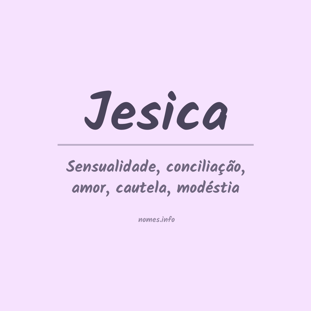 Significado do nome Jesica