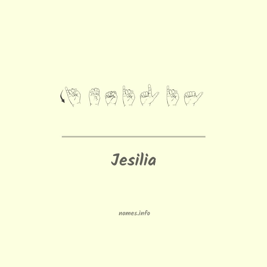 Jesilia em Libras