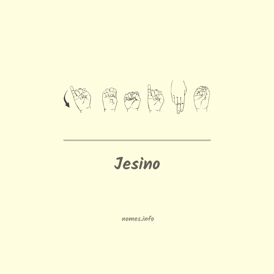 Jesino em Libras