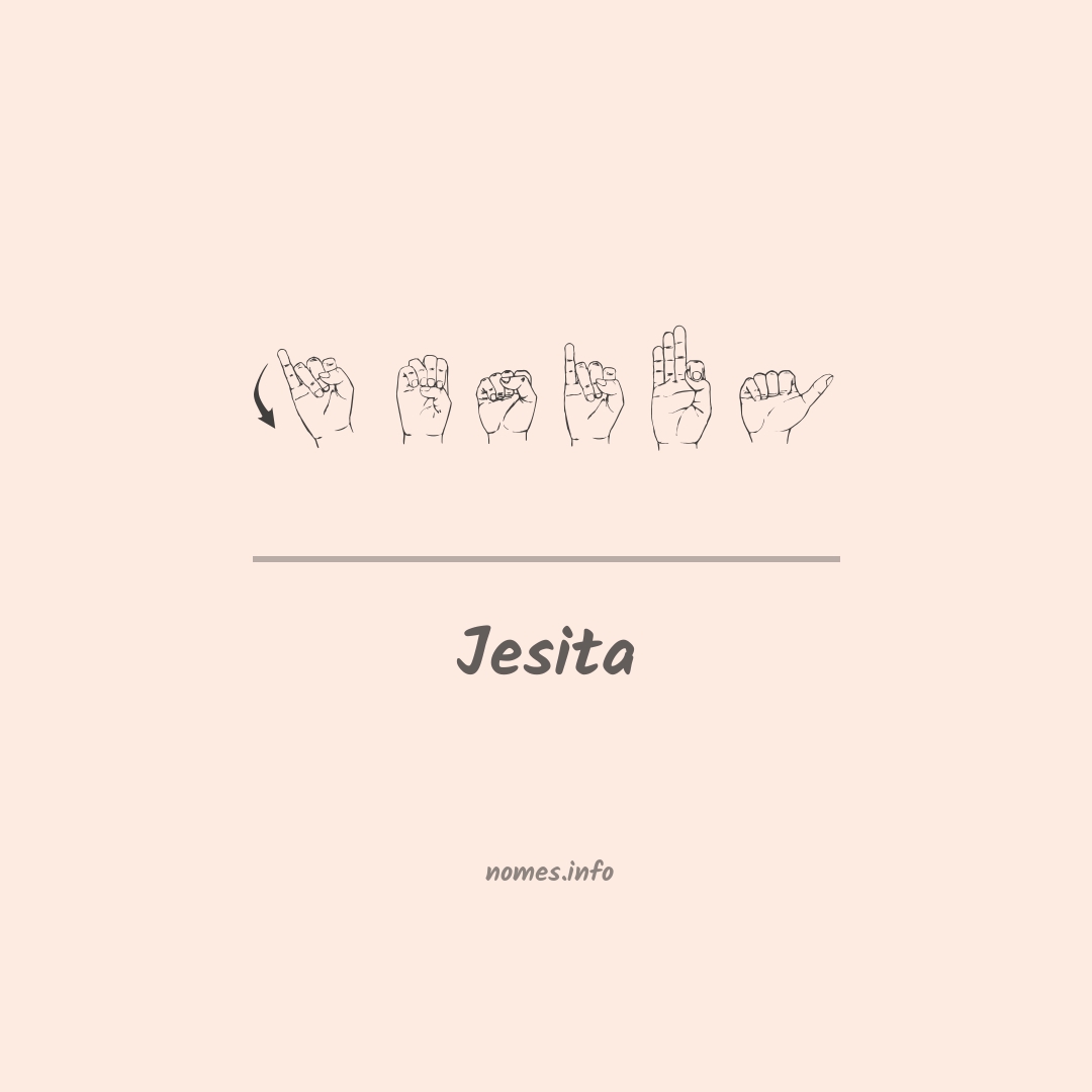 Jesita em Libras