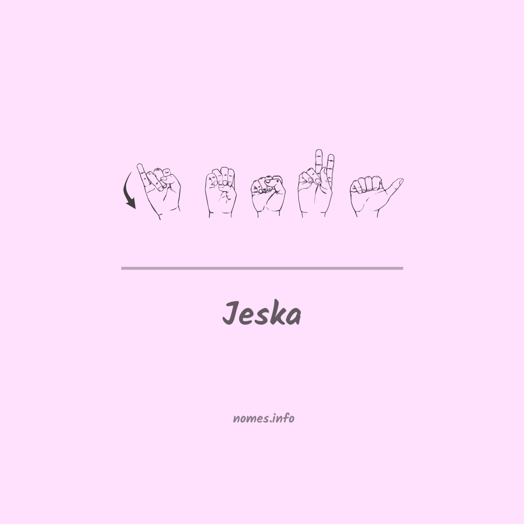 Jeska em Libras