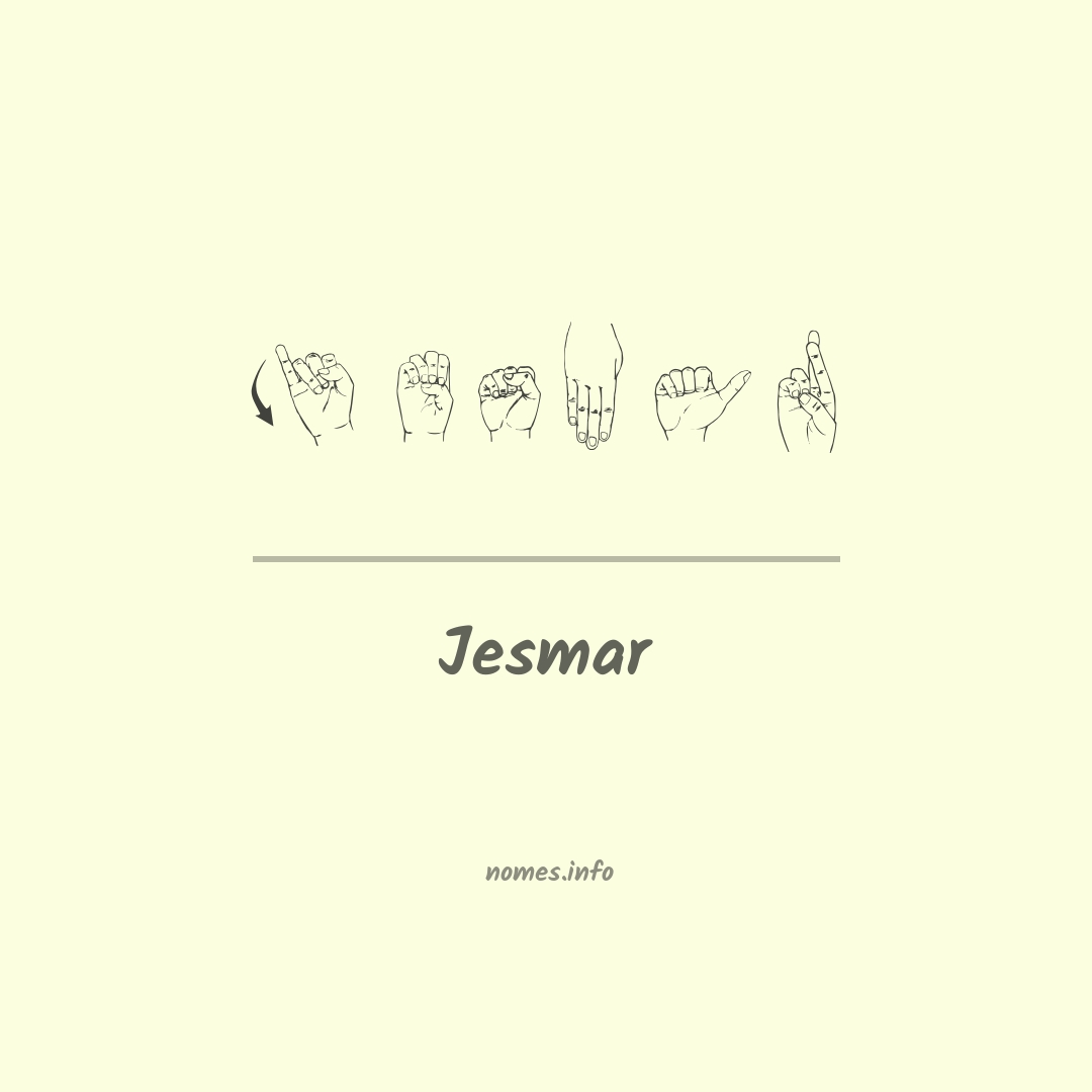 Jesmar em Libras