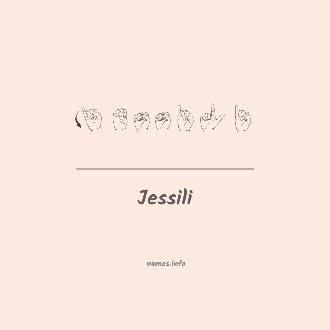 Jessili em Libras